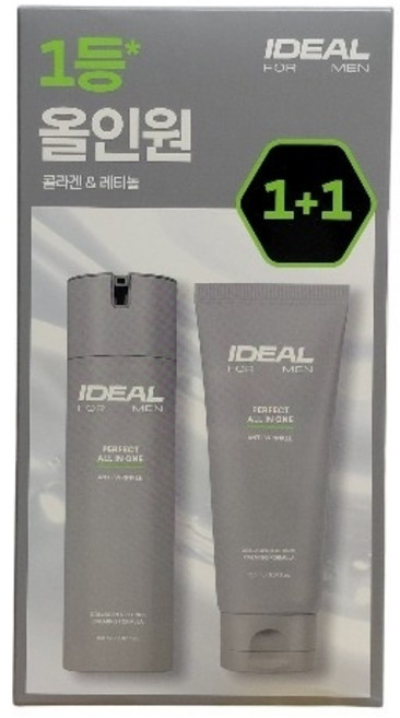 아이디얼포맨 퍼펙트 올인원 150ml+150ml, 150g, 1개