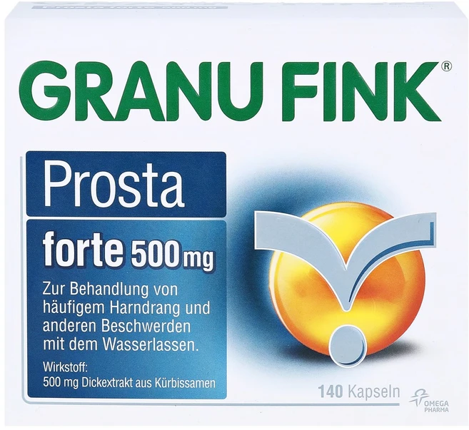 GRANU FINK 프로스타 포르테 500mg - 전립선 방광 기능보조 생약 독일내수용, 1개, 140정 - 쿠팡