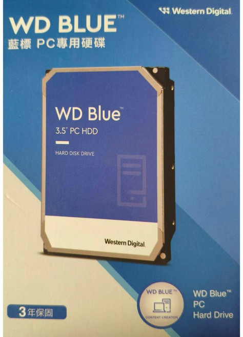 WD 藍標 4TB 3.5吋 硬碟