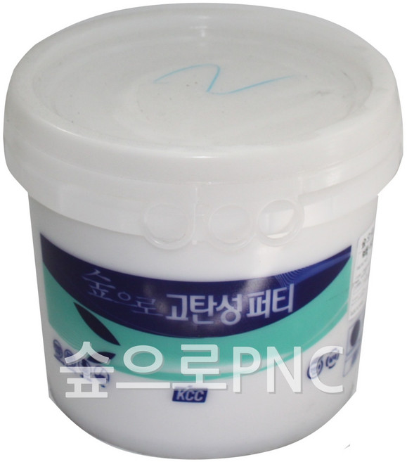 KCC정품 숲으로고탄성퍼티 4L 외부용수성탄성퍼티 수성퍼티 외부용퍼티, 1개