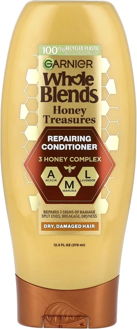 몸관리하세요 겨울입니다 Garnier 홀 블렌즈 허니 트레저 리페어링 컨디셔너 12.5fl oz(370ml) 특별관리진행, Garnier홀블렌즈허니트레저리페어링컨디셔너125flo - 쿠팡