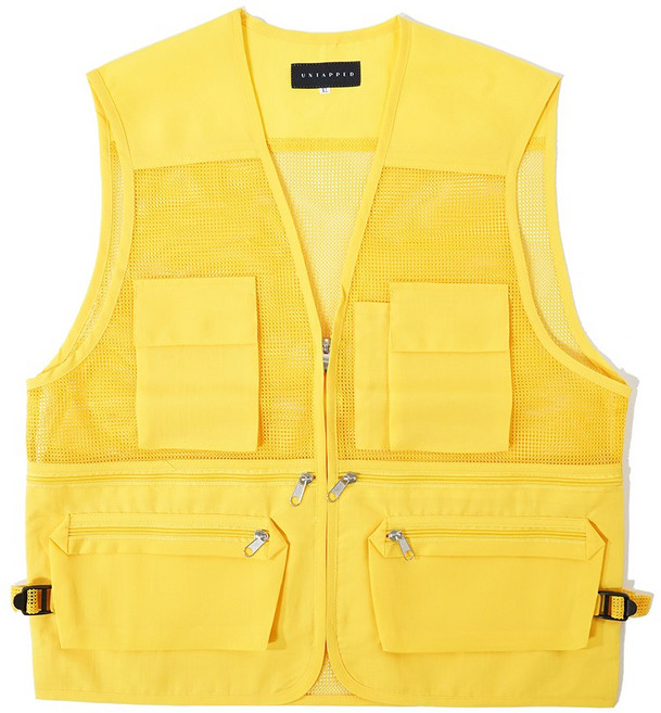 언탭트 남녀공용 수납왕 망사 조끼