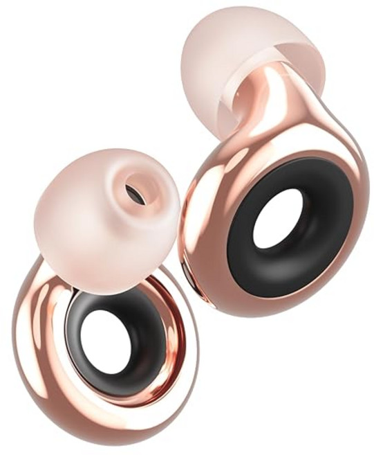 Loop Experience 2 Plus 耳栓 – 콘서트 페스티벌 라이브 음악 활동 스포츠 DJ 나이트 라이프에 최적인 인정 청각 보호구 - SNR 값 17dB의 노이즈 리덕션 귀, Rose Gold