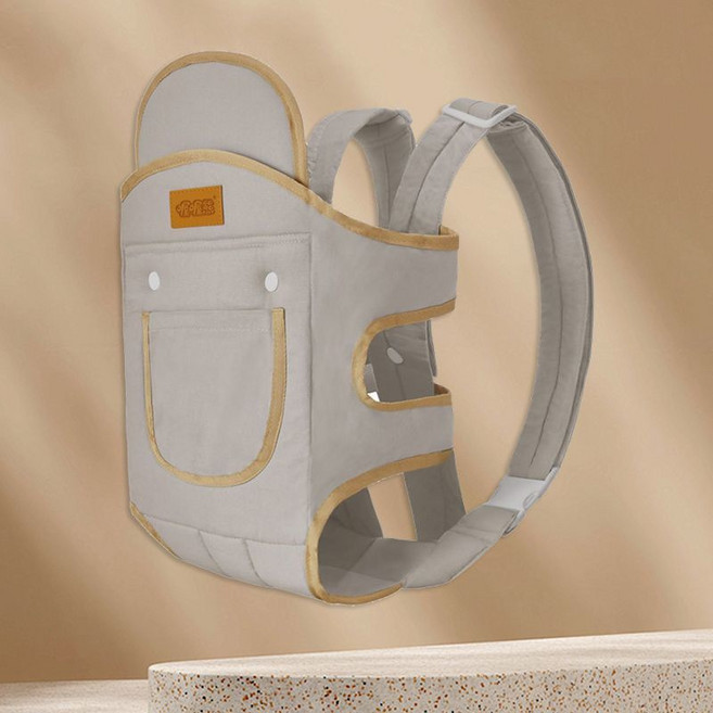 嬰兒揹帶月齡寶寶背娃兩用外出簡易抱式孩子神器多功能, 太空灰色嬰兒揹帶/布款