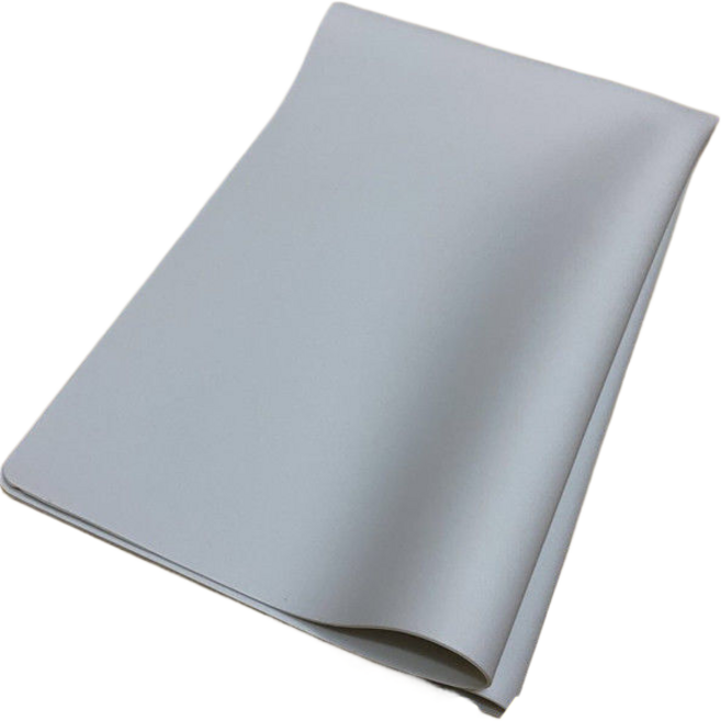 JINGHENG 식탁 매트 두꺼운 실리콘 매트 테이블 방수 패드 냄비 받침 50 70 대형, 라이트그레이 60x40