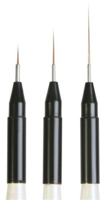 뷰젤 아티스트 콜린스키 젤네일 브러쉬 라이너 01호 02호 03호, 콜린스키 라이너 2호, 1개