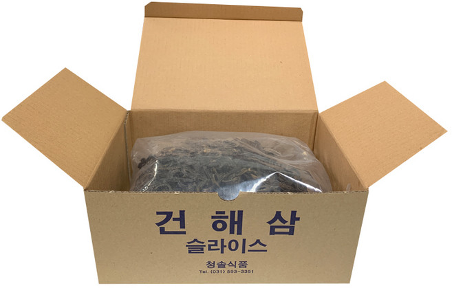 해진보 업소용 대용량 가성비 베트남산 건해삼채 건해삼 해삼채 (600g), 1개, 600g