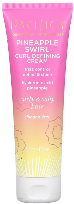 Pacifica 모발관리 파이내펄 스월 컬 디파이닝 크림 4 fl oz (118 ml), 1개, 118ml - 쿠팡