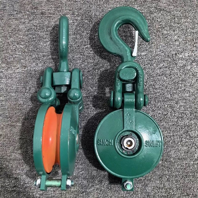 3噸 船用起重滑輪 重型滑車 烏龜滑輪, 1個, 3吨国标链式滑轮（吊钩）