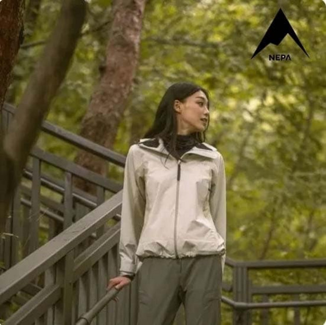 [백화점정품] 네파 24FW 이월 간절기 여성 패스파인더 3L 완벽방수 바람막이 자켓 7K60504 생활쉴드 깃털중량