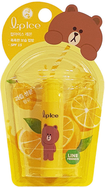 멘소래담 라인 립아이스 립밤, 3.5g, 2개, 레몬