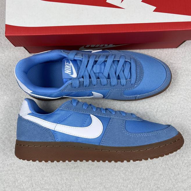 나이키 필드제너럴 여성 블루 발편한 캐주얼 운동화 스니커즈