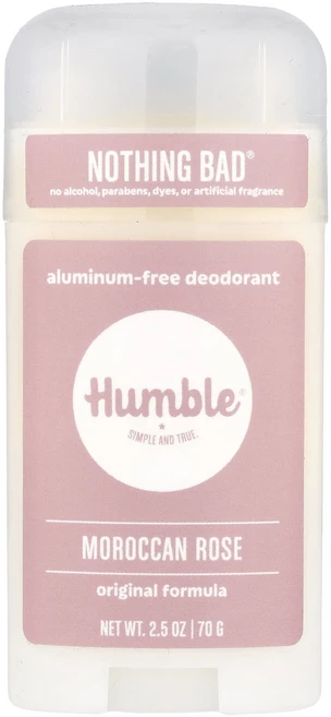 Humble Brands 알루미늄 무함유 데오드란트 모로칸 장미 70g(2.5oz), HumbleBrands알루미늄무함유데오드란트모로칸장미7, 70g, 1개 - 쿠팡