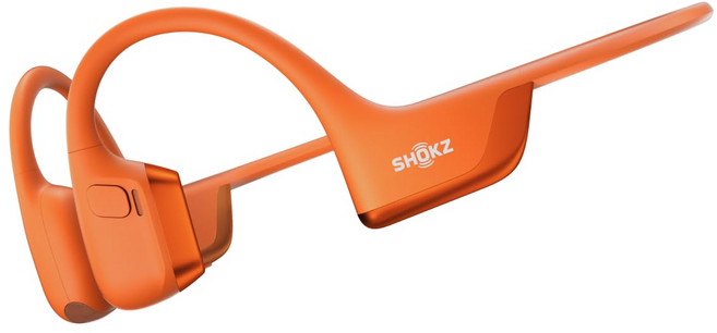 Shokz OpenRun Pro 2 bluetooth5.3 (쇼크스) 골전도 이어폰 무선 오픈 이어 헤드폰, 오렌지, Pro 2 Standard