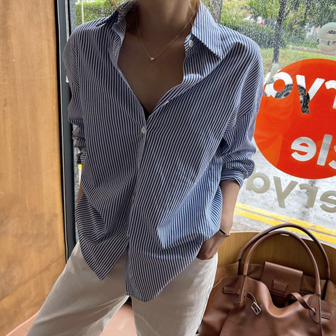 난닝구 투비코 스트라이프셔츠