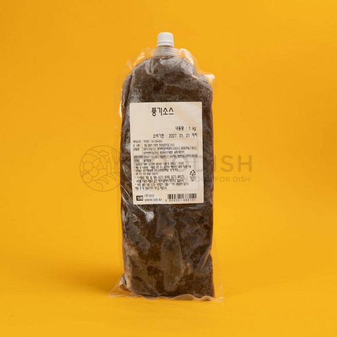 오지상구루메 풍기소스 1kg 버섯 소스 트러플오일 첨가, 1개