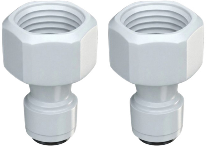 이안 정수기 부속 피팅 암나사, 1세트, 1/4 6.3mm