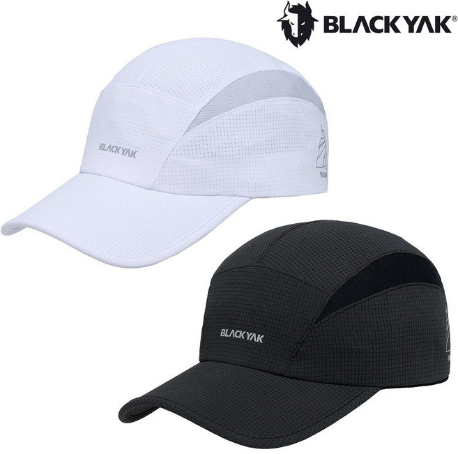 [백화점 홈쇼핑 정품] 블랙야크 BLACKYAK 남여공용 메쉬소재 경량 트레일러닝폴딩캡 (2컬러) 2BYHTSU938 GD