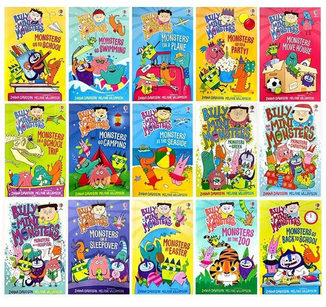 영어원서 빌리앤미니몬스터 Billy and Mini monster 15권+신판2권 17권세트 AR2점대