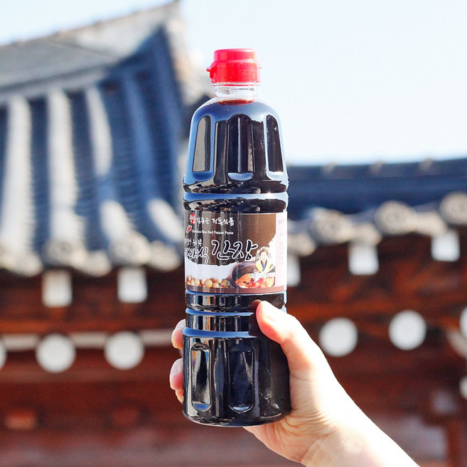 국산콩 한식간장 0.9L 3년 숙성 순창 김용순, 1개, 900ml