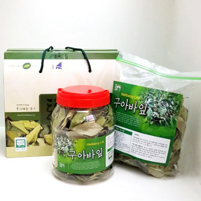 미스터팜팜 유기농 구아바잎세트 230g(100g1통+130g1봉지) 산지직송, 1개, 구아바잎세트 230g, 230g