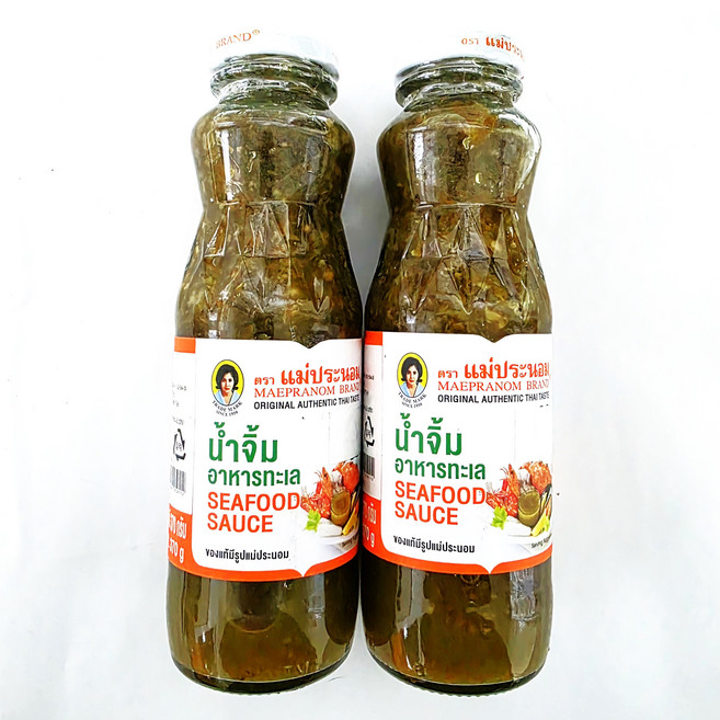 메프라넘 씨푸드 소스 매콤한 맛, 370g, 2개