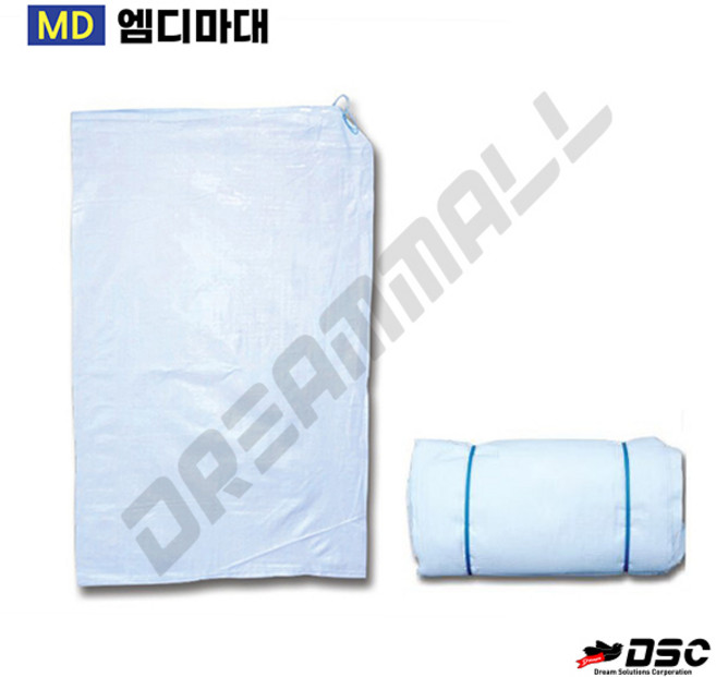 MD마대 신재마대 20kg 450x700 끈유 100장 / 재활용 폐기물 마대 자루 봉투