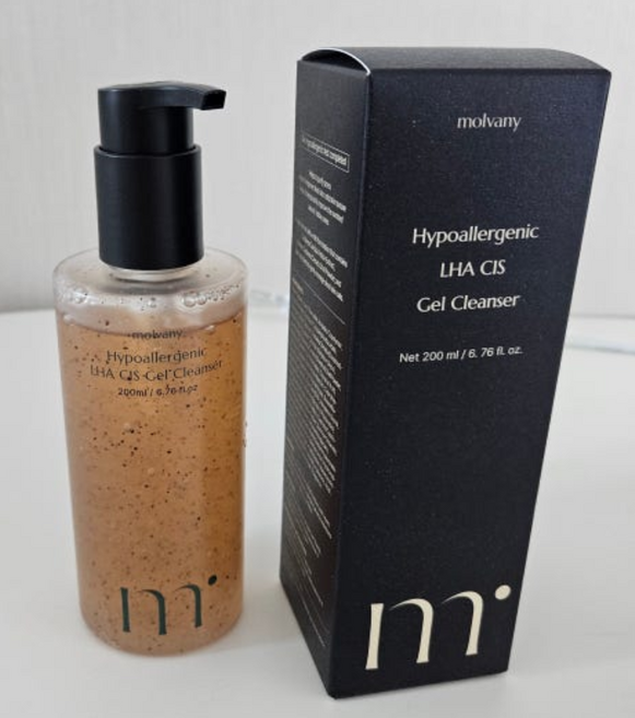 [50ml 추가증정] 몰바니 저자극 LHA 율피 젤 클렌저 200ml, 1개