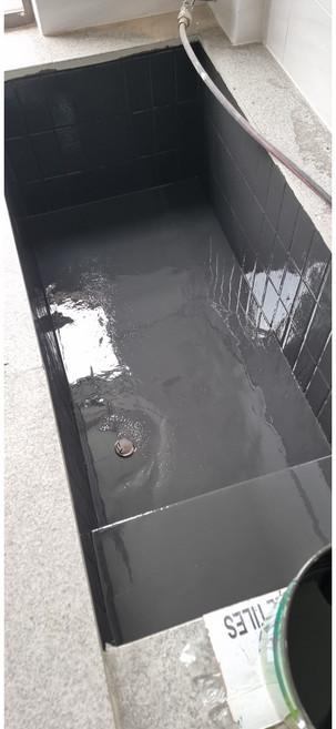 KCC페인트 스포탄 비노출 방수재 주제, 흑색20KG, 1개, 20kg