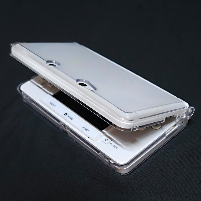 nintendo 3DS 크리스탈 보호 커버, 투명, 1개, 투명