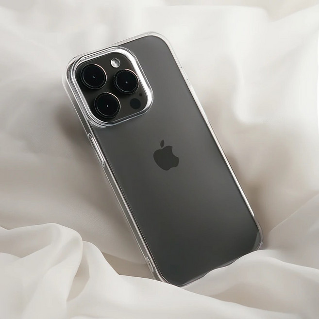 클로버나인 아이폰 16 프로 맥스 플러스 미니 투명 클로이 하드 핸드폰 케이스