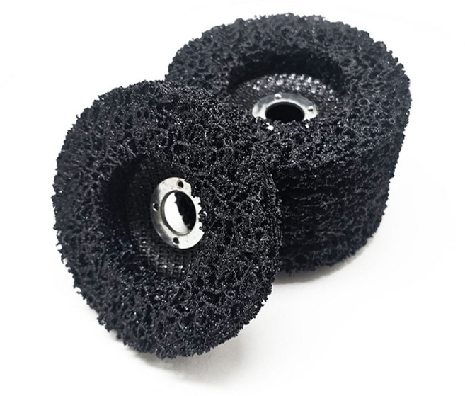 녹 제거 연마휠 100mm CNS 스트리핑 디스크 그라인더용 페인트 클린 앵글, 1개