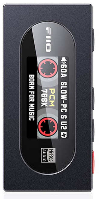 Fiio KA15 디코딩 헤드폰 파워 앰프, 단일상품(블랙)