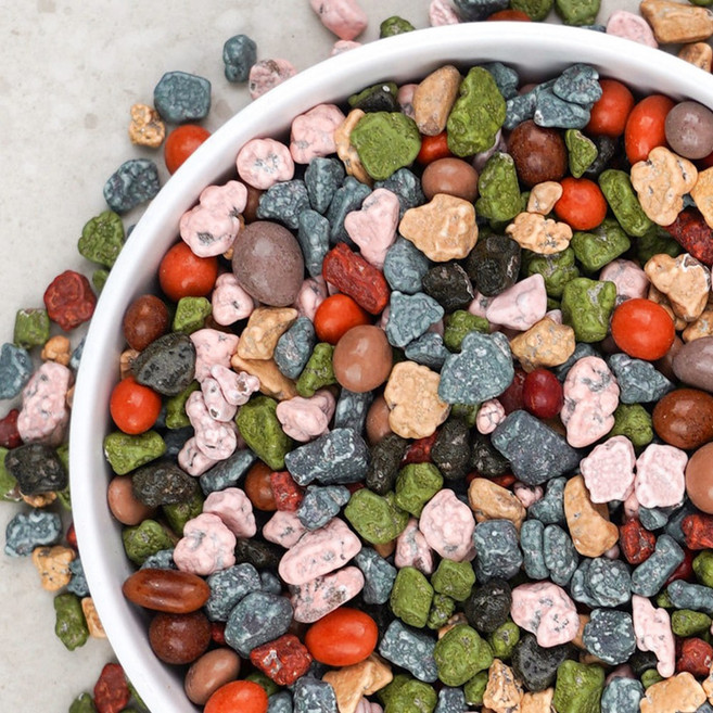 초콜릿 스톤초코볼 1kg 대용량 간식 주전부리 초콜렛 초코볼 석기시대, 1개