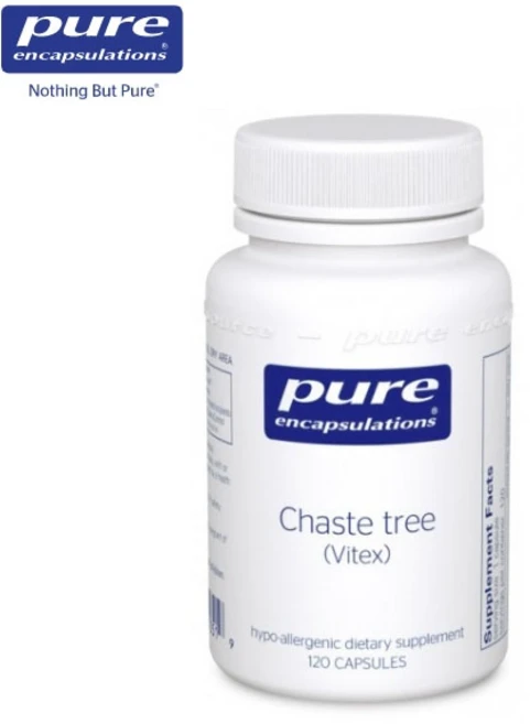 미국 Pure Encapsulations 바이텍스 Chaste Tree(Vitex) 120캡슐, 1개, 120정 - 쿠팡