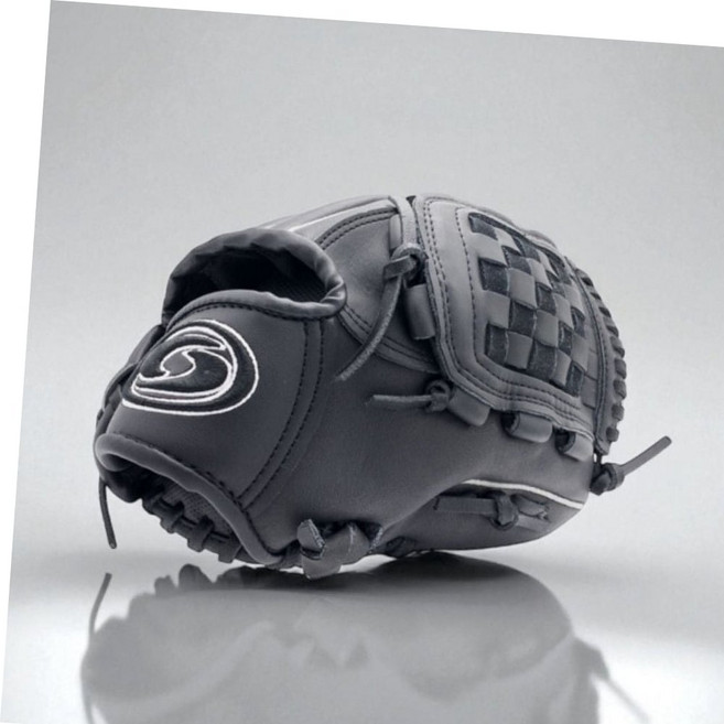 야수용글러브 투수용 야구 글러브 블랙 성인용 투수글러브, 우투