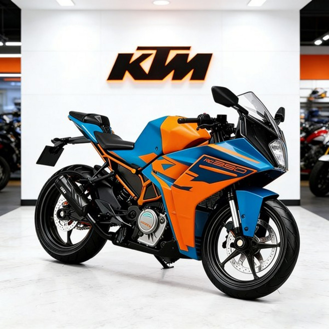 1/12 KTM RC390 RC 390 오토바이 모델 장난감 자동차 컬렉션 오토바이 충격 흡수 장치 오프로드 오토사이클 자동차 생일 선물, [02] Blue no box 1