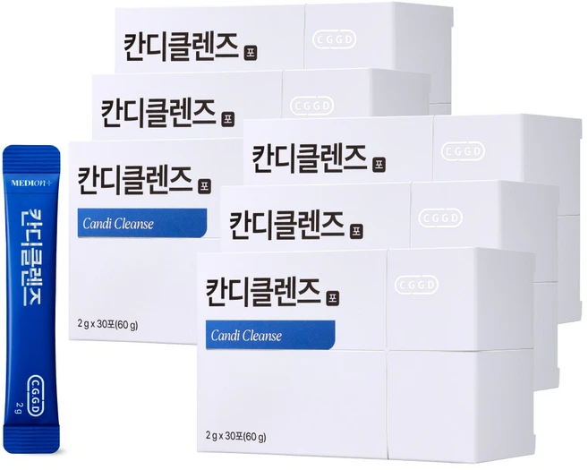 메디온 칸디클렌즈 30P 여성 칸디다 질염 이너케어 약국판매, 60g, 6박스 - 쿠팡