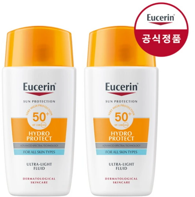 [유세린] 선 페이스 하이드로 프로텍트 SPF50+ 50ml 2개 - 쿠팡