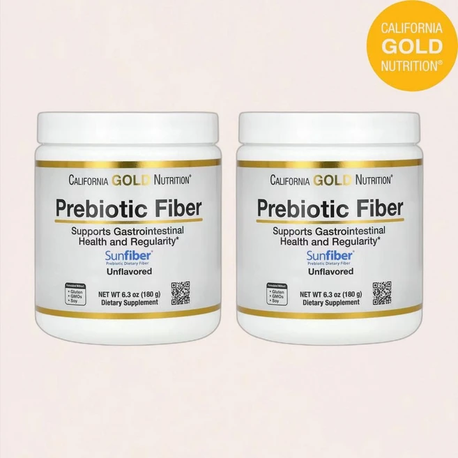 CGN 프리바이오틱 섬유소 180g 구아 섬유소 함유 Prebiotic Fiber 2병, 2개 - 쿠팡