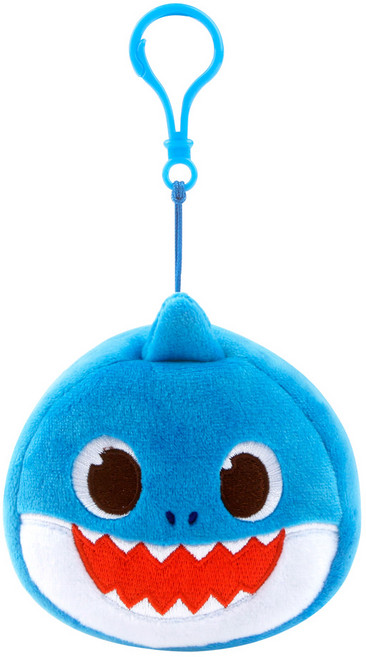 [천삼백케이] [누리토이즈] 핑크퐁 아기상어 가방고리 6종, 1개, 아빠상어, 아빠상어 가방고리, 10cm