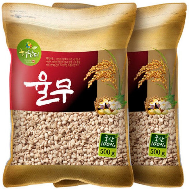 국산 율무 1kg (500gX2봉), 500g, 2개
