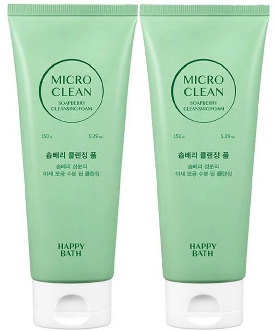 해피바스 솝베리 클렌징 폼, 150g