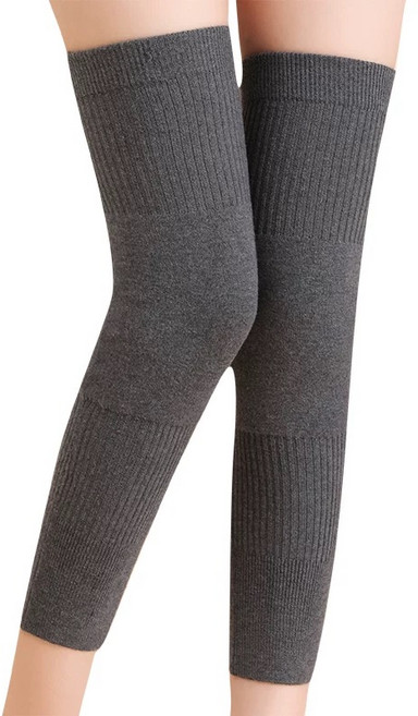 큐엔유 따뜻한 보온 고탄력 무릎 보호대 임산부 노인 보온 무릎워머 겨울 다리토시