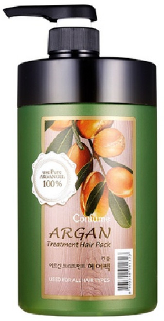 웰코스 과일나라 컨퓸 아르간 트리트먼트 헤어팩 1000ml X 1개, 1L
