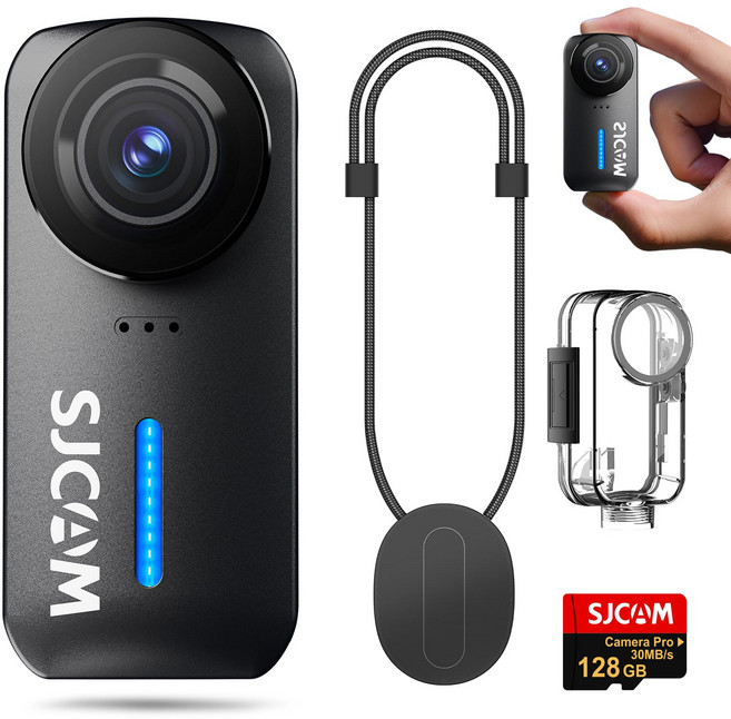 SJCAM C110PLUS 소형 액션 카메라4K30fps 손떨림 보정 탑재30m 방수 바디