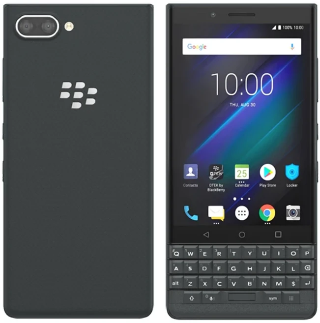 97% 새것과 같은 오리지널 블랙베리 키2 LE 언락폰 4.5인치 디스플레이 13MP+5MP 카메라 3GB/4GB 램 32GB/6, 03 32G 1 SIM Phone Only, 03 검정색, 32GB