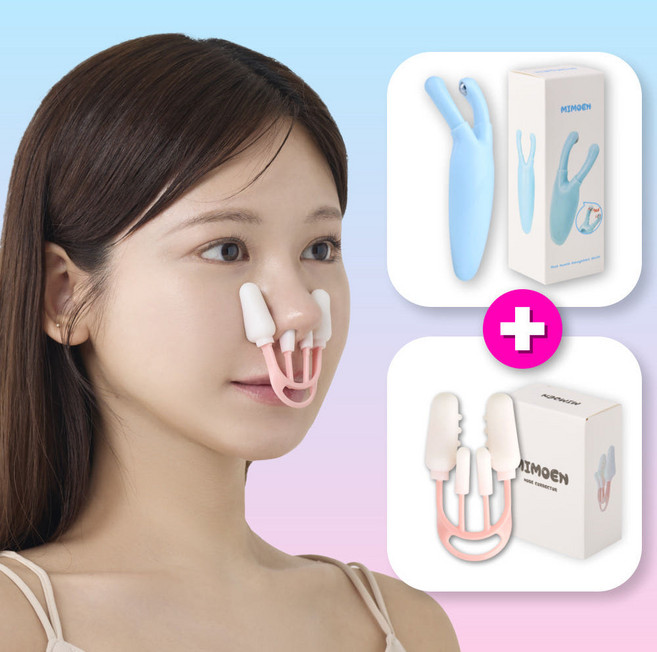 미모엔 복코 콧대 휜코 코근 코슬림키트, 1세트, 코교정