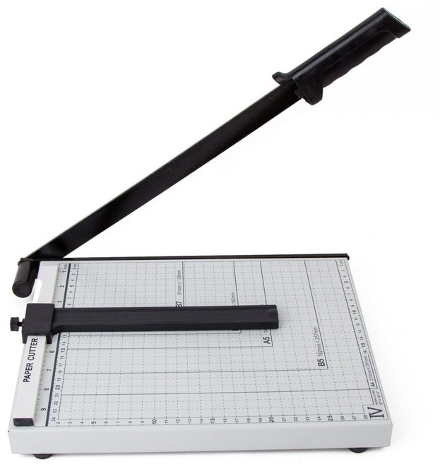 ZOZOFO 페이퍼 작두형 재단기 사무실 A4 문서재단기, 829-4/A4(250x300mm)