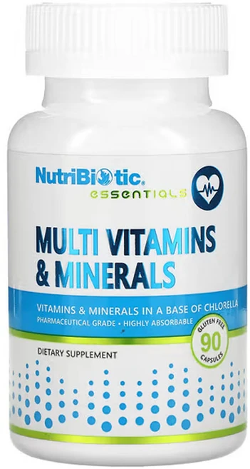 뉴트리바이오틱 필수 영양소 종합비타민 및 미네랄, 90정, 1개 - 쿠팡